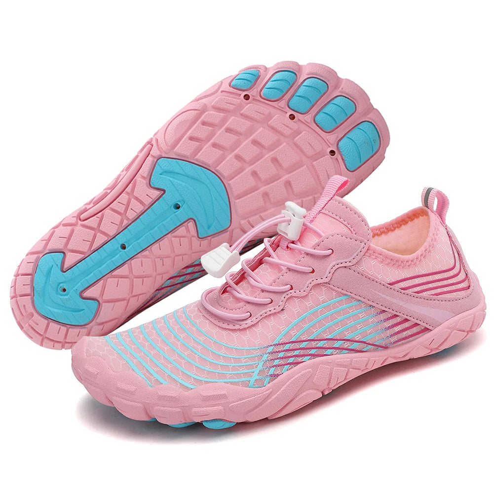 Water Shoes Lightweight Aqua Shoes Non-slip Barefoot Beach Shoes Breathable Ergonomic Wading Shoes Quick Drying for Men Women