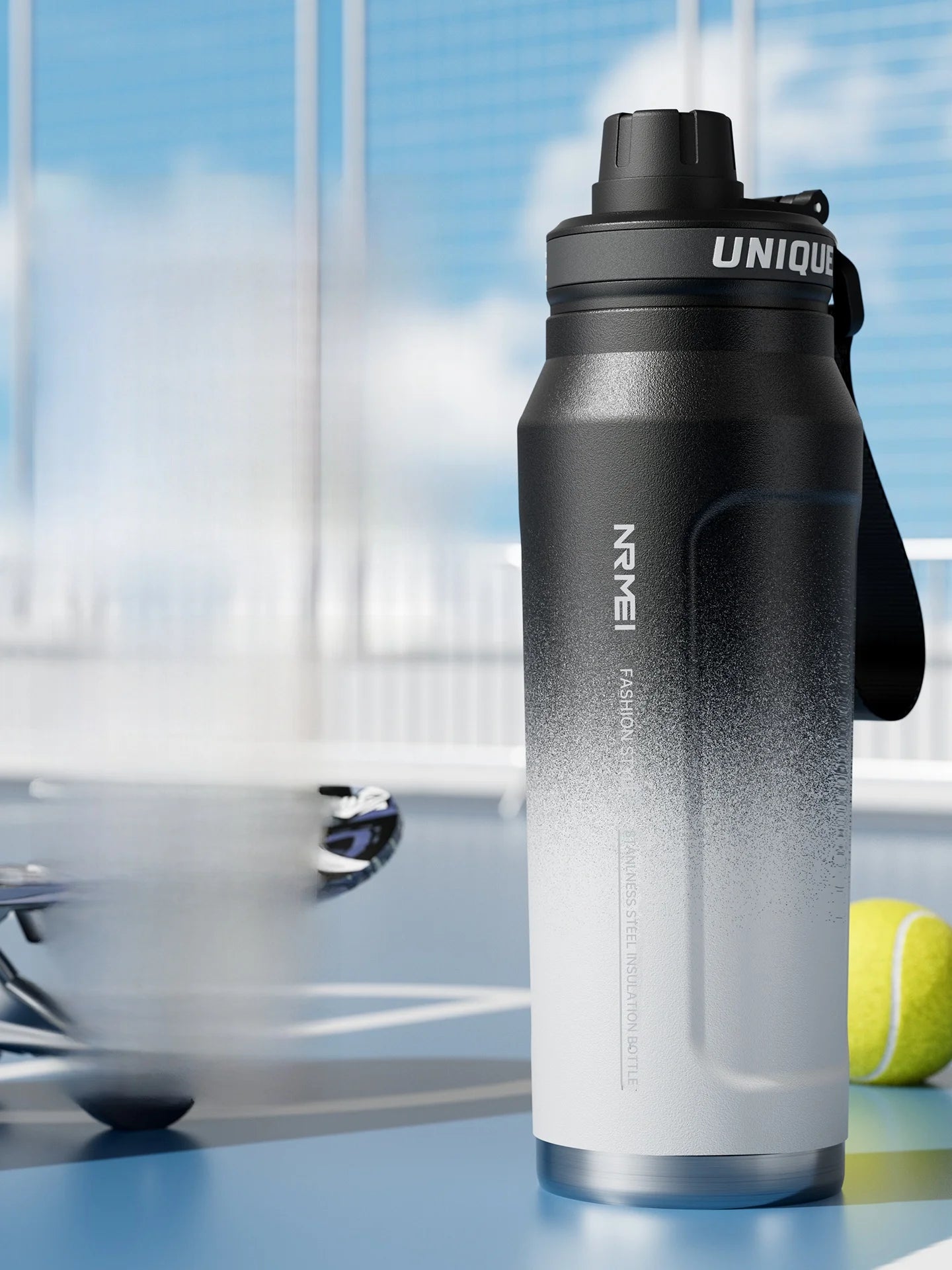 Large Capaci Insulated Sports Water Bottle for Men High School Students Outdoor Activities Stainl Steel Anti-Bacterial