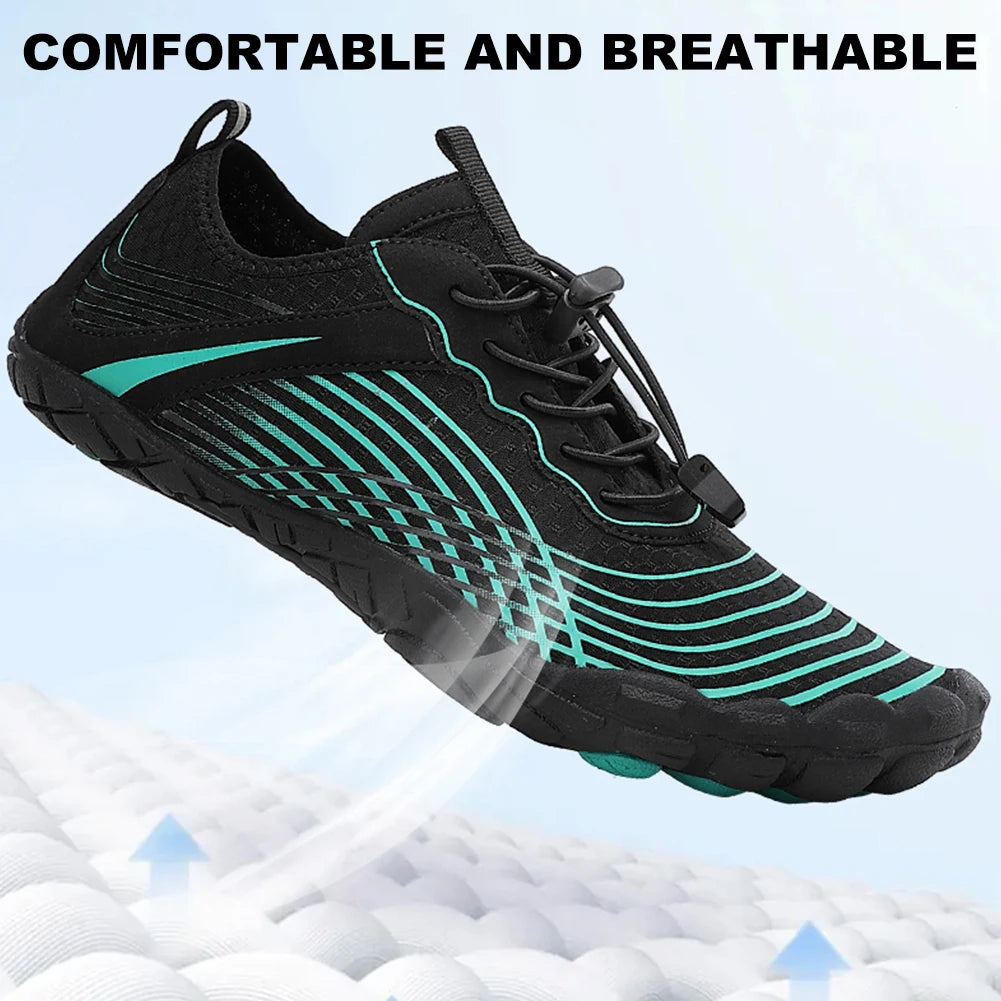 Water Shoes Lightweight Aqua Shoes Non-slip Barefoot Beach Shoes Breathable Ergonomic Wading Shoes Quick Drying for Men Women