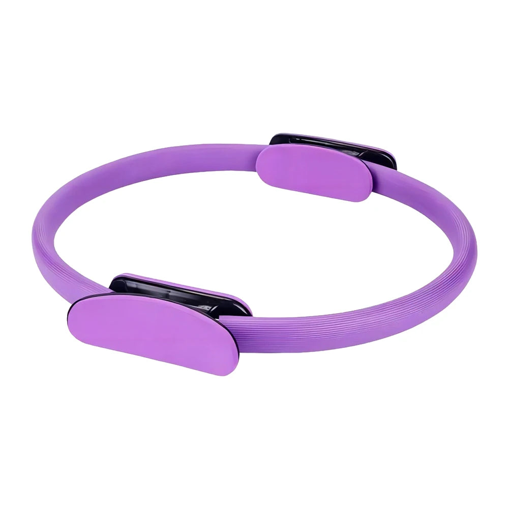 Pilates Ring Fitness Ring with Non Slip Handles Fitness Circle Flexible Resistance Exercise Equipment for Core Workout