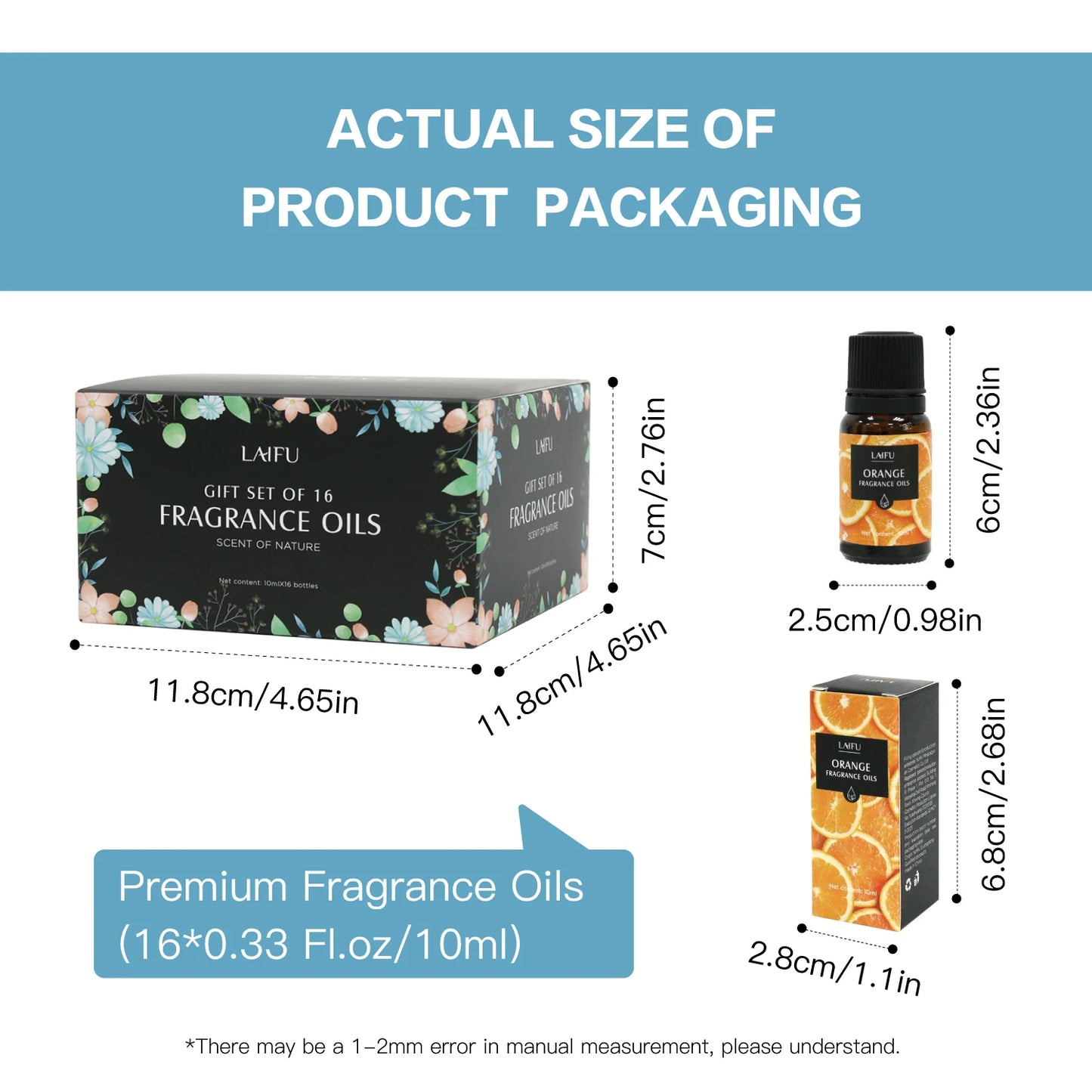 Aromatherapy Essential Oils Kit 16 favors Lavender, Mint, Lemon,  Jasmine, tea tree All Perfect for Humidifiers Yoga bedroom