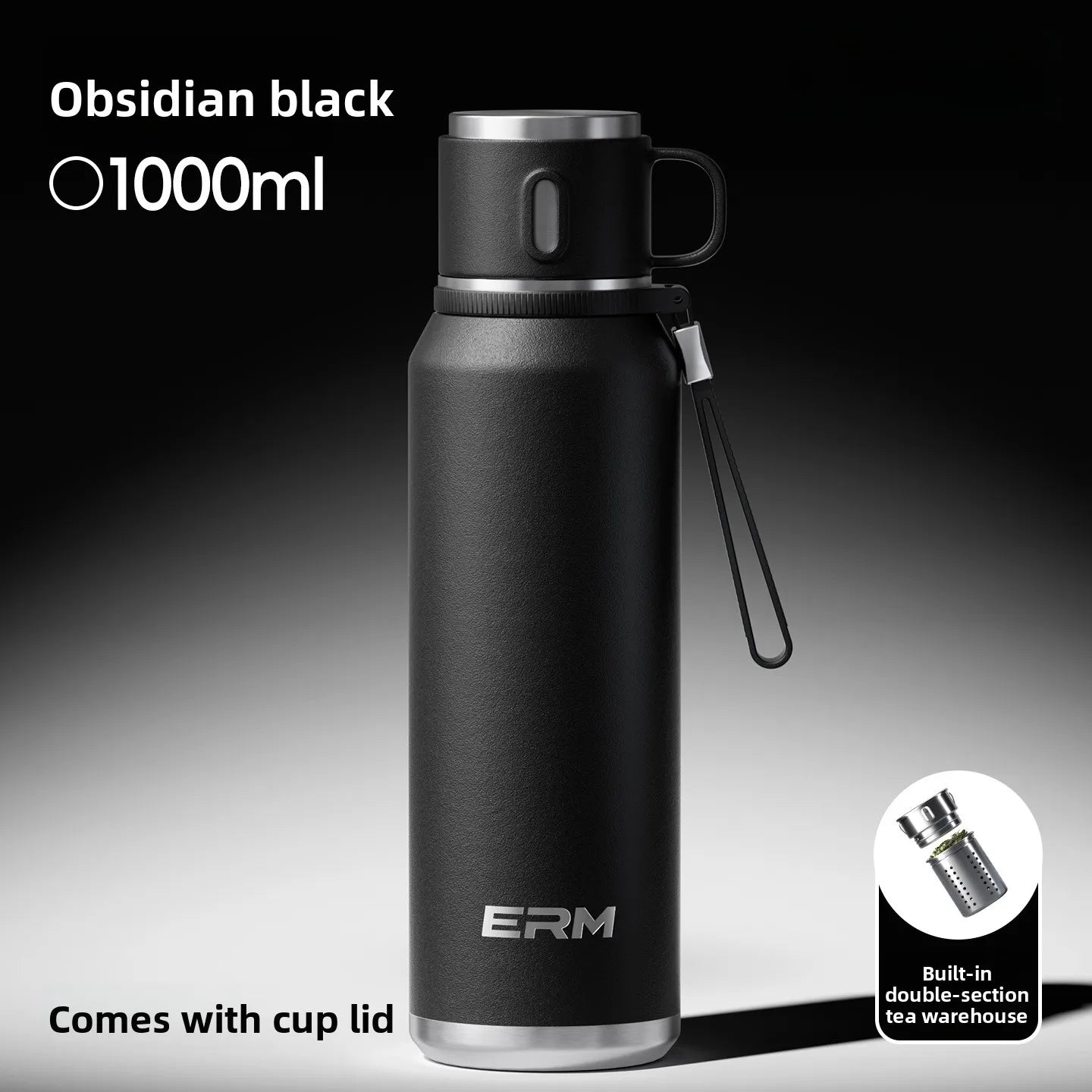 Large Capaci Insulated Sports Water Bottle for Men High School Students Outdoor Activities Stainl Steel Anti-Bacterial