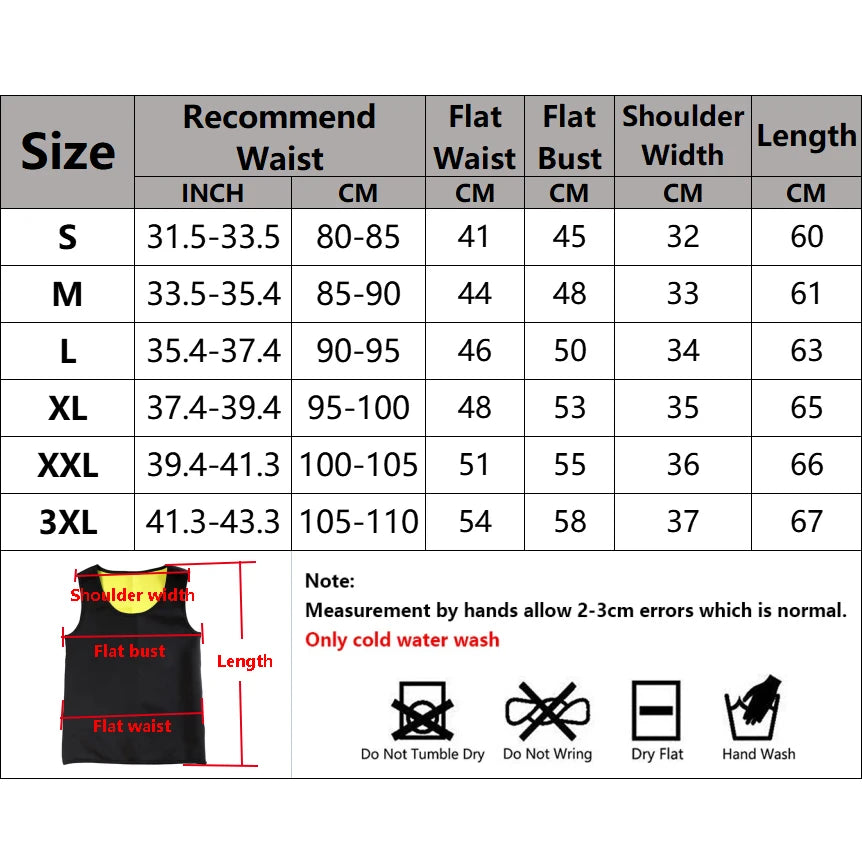 Men Training T-shirts Sauna Effect Sports Vest Exercise Tops Fitness Clothes Slimming Weight Loss Sportswear Workout Activewear