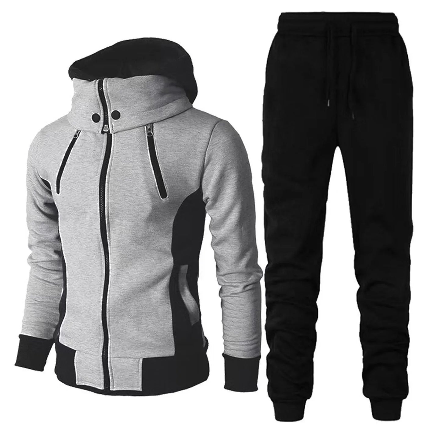Hairy Chest Bathing Suit Men Men's Tracksuit 2 Piece Hoodie Athletic Sweatsuits Casual Jogging Suit Mens Suits Slim Fit Wool