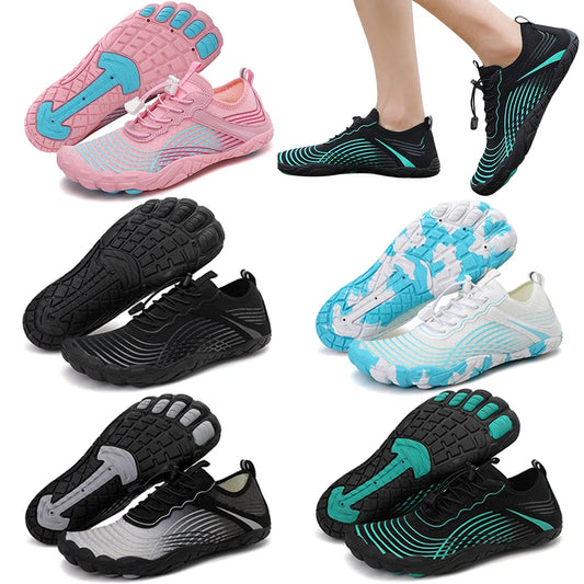 Water Shoes Lightweight Aqua Shoes Non-slip Barefoot Beach Shoes Breathable Ergonomic Wading Shoes Quick Drying for Men Women