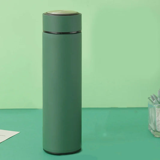 Smart Stainless Steel Thermos - LED Display Vacuum Travel Mug (Dual-Temp Hot/Cold Coffee Tea Tumbler)