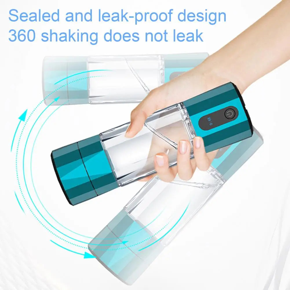 Oxygen Discharge Water Bottle Portable Hydrogen Water Ionizer Machine with Pem Technology for Home Travel 208ml Hydrogen Water