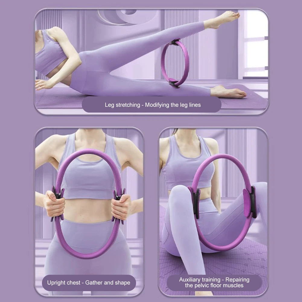 11Pcs Yoga Set Home Workout Equipment Yoga Ball/Figure 8 Resistance Band/Yoga Band Home Pilates Kit Ergonomic for Gym Men Women