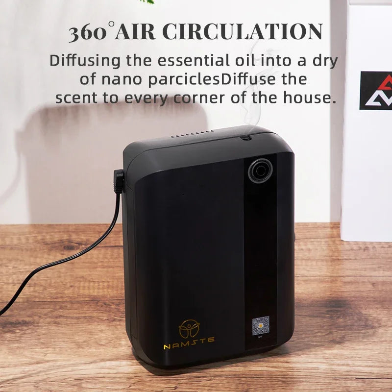 NAMSTE Smart Scent Air Machine With 500mL Capacity Up to 1500 sq.ft. Waterless Essential Oil Diffuser for Home and Commercial