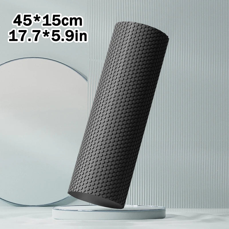 Yoga Round EVA Foam Cylinder Hex Roller, Suitable For Pilates Exercise To Enhance Home Workout, Diameter 10 CM, Length 30 CM