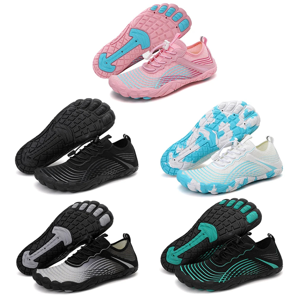 Water Shoes Lightweight Aqua Shoes Non-slip Barefoot Beach Shoes Breathable Ergonomic Wading Shoes Quick Drying for Men Women